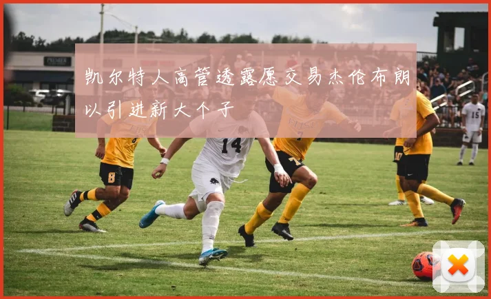 凯尔特人高管透露愿交易杰伦布朗以引进新大个子